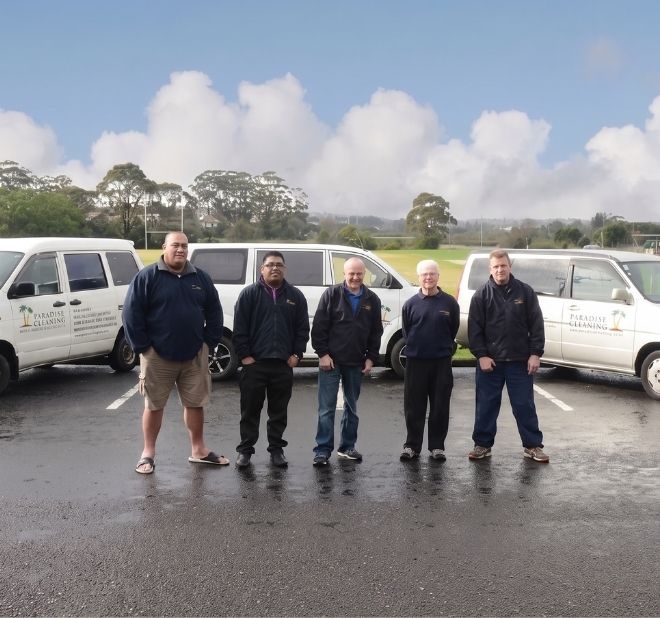 Professional Paradise Cleaning team
