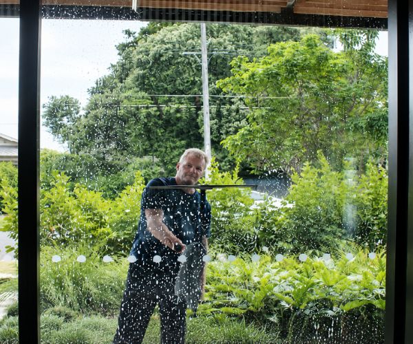 Professional window cleaning