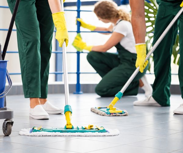 Thorough rental property cleaning